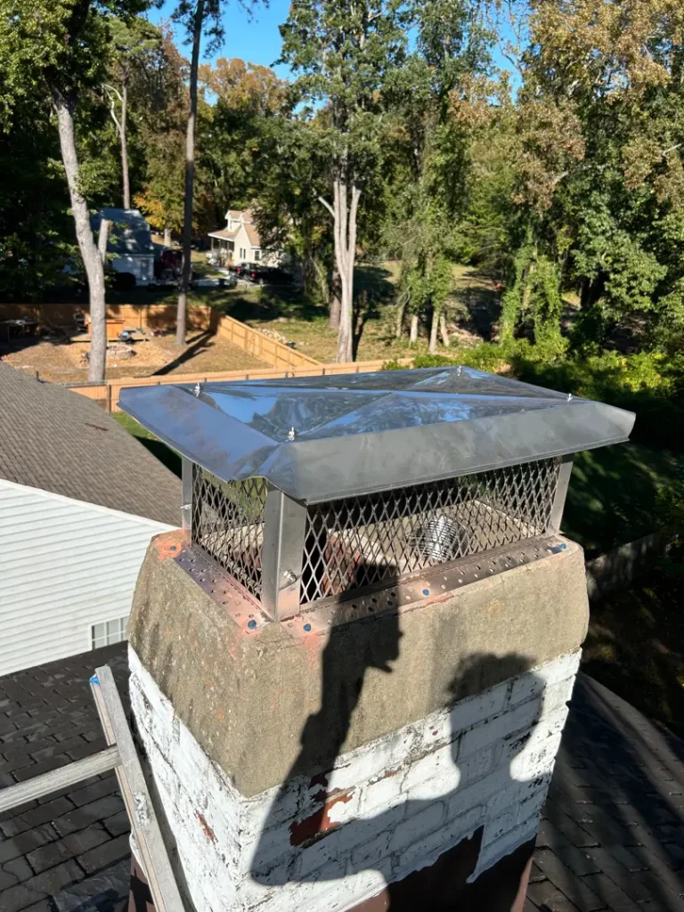 masonry chimney cap in Norfolk, VA