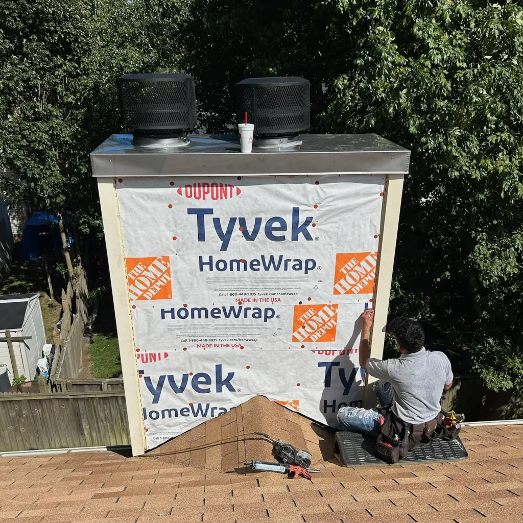prefab chimney leak repair in Norfolk VA 